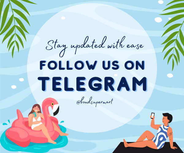 Follow Bondsupermart on Telegram! (Version 2)